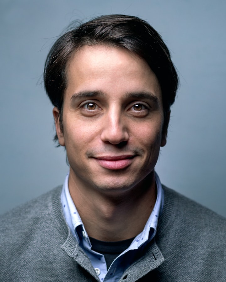 Research participant in a moderated usability lab